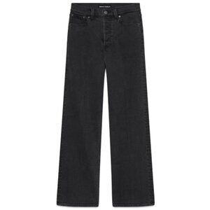 Aritzia Denim Forum The Arlo Hi-Rise Straight Jean in Black - Size 28Wx28L (NWT)